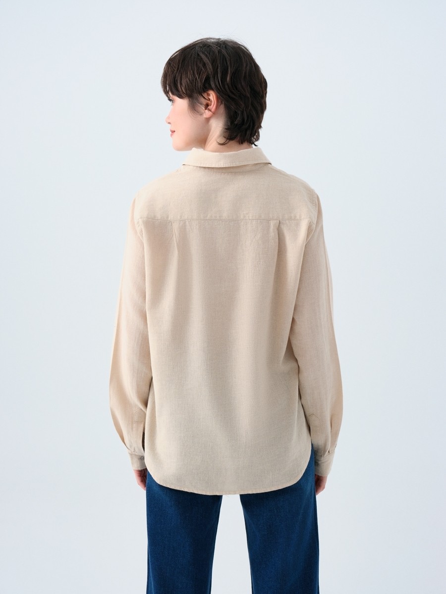 Loft Loose Fit Kadın Gömlek U.kol görsel 8
