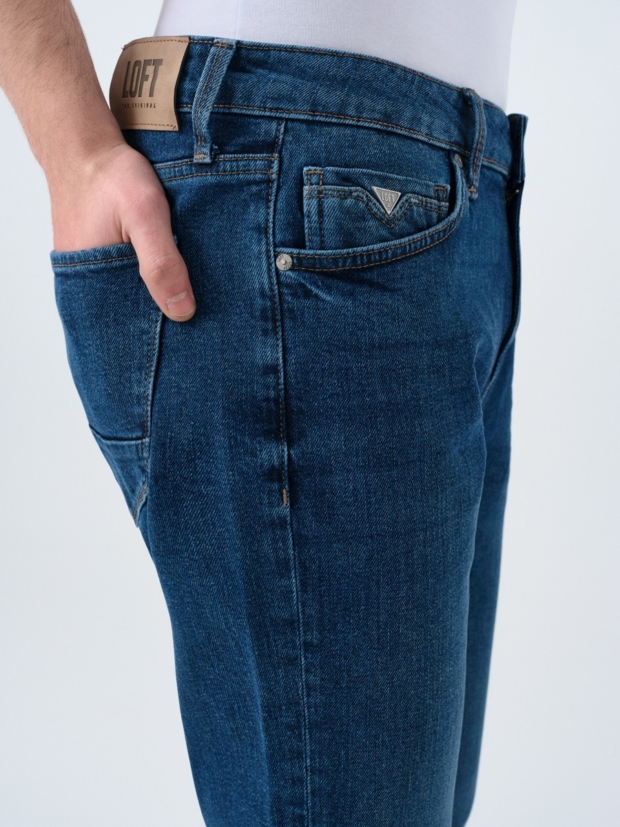 Loft 68 Simon Straight Fit Erkek Pantolon görsel 5
