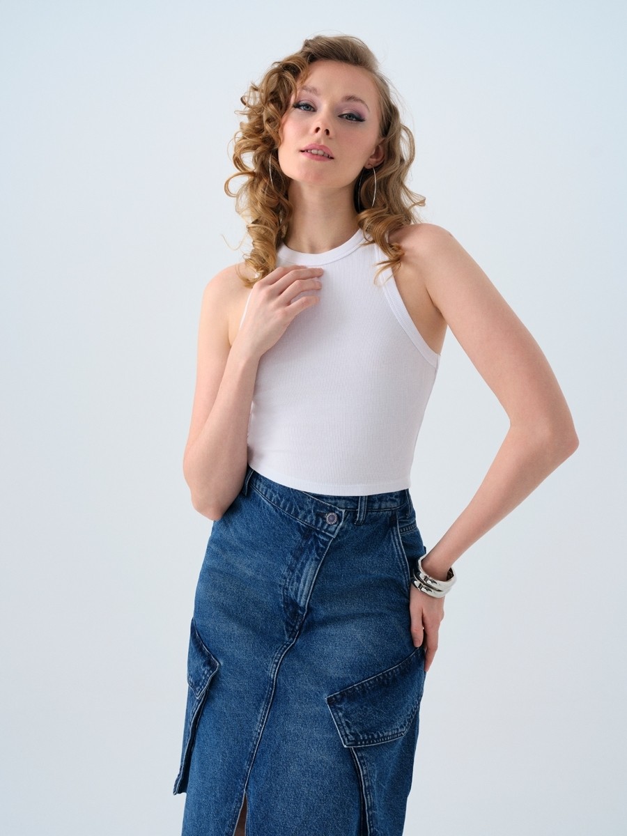 Loft Crop Kadın Atlet