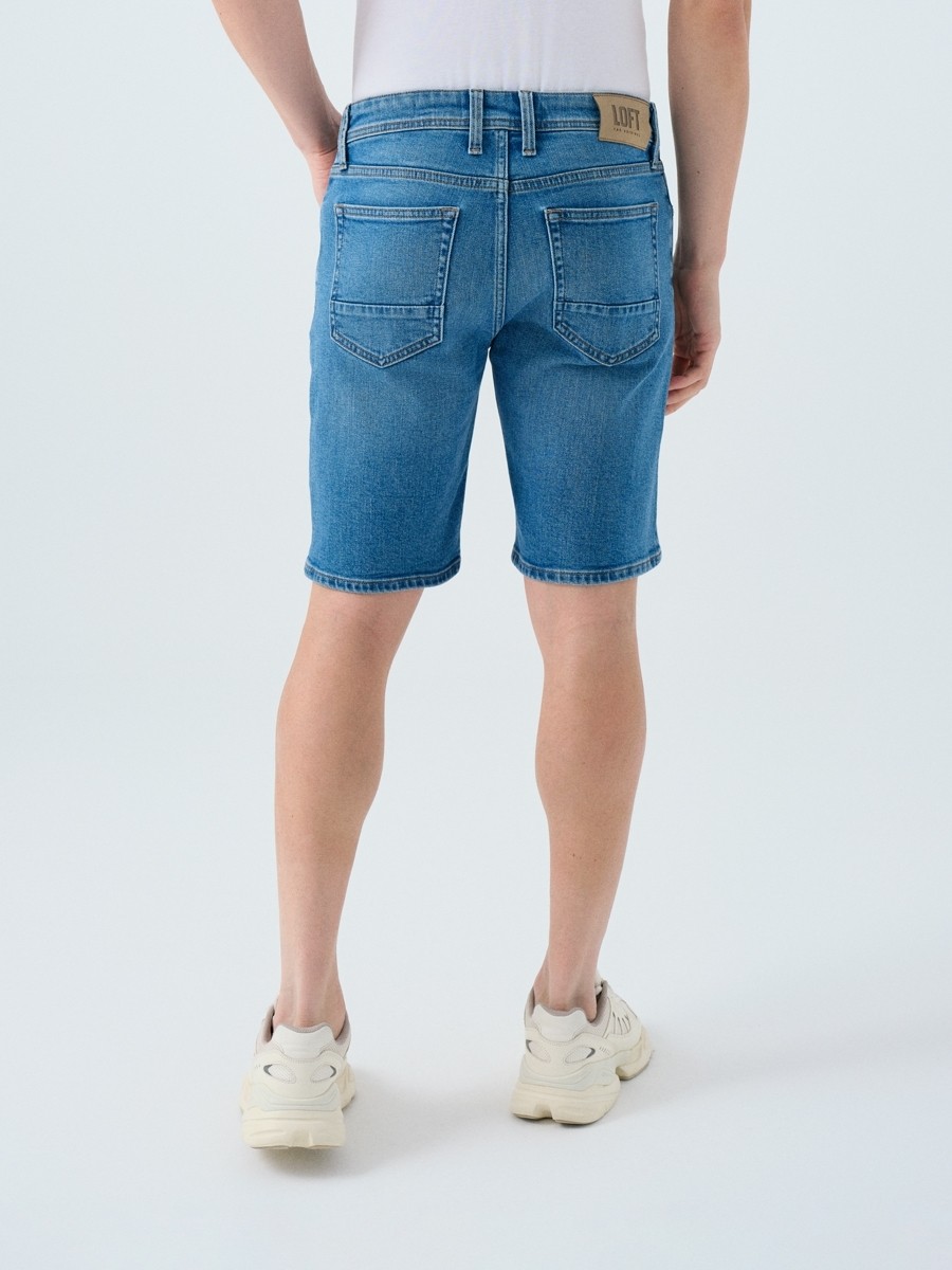 Loft Slim Fit Erkek Şort görsel 3