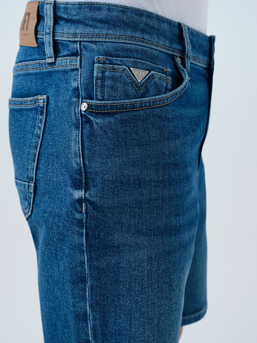Loft Slim Fit Erkek Şort görsel 5