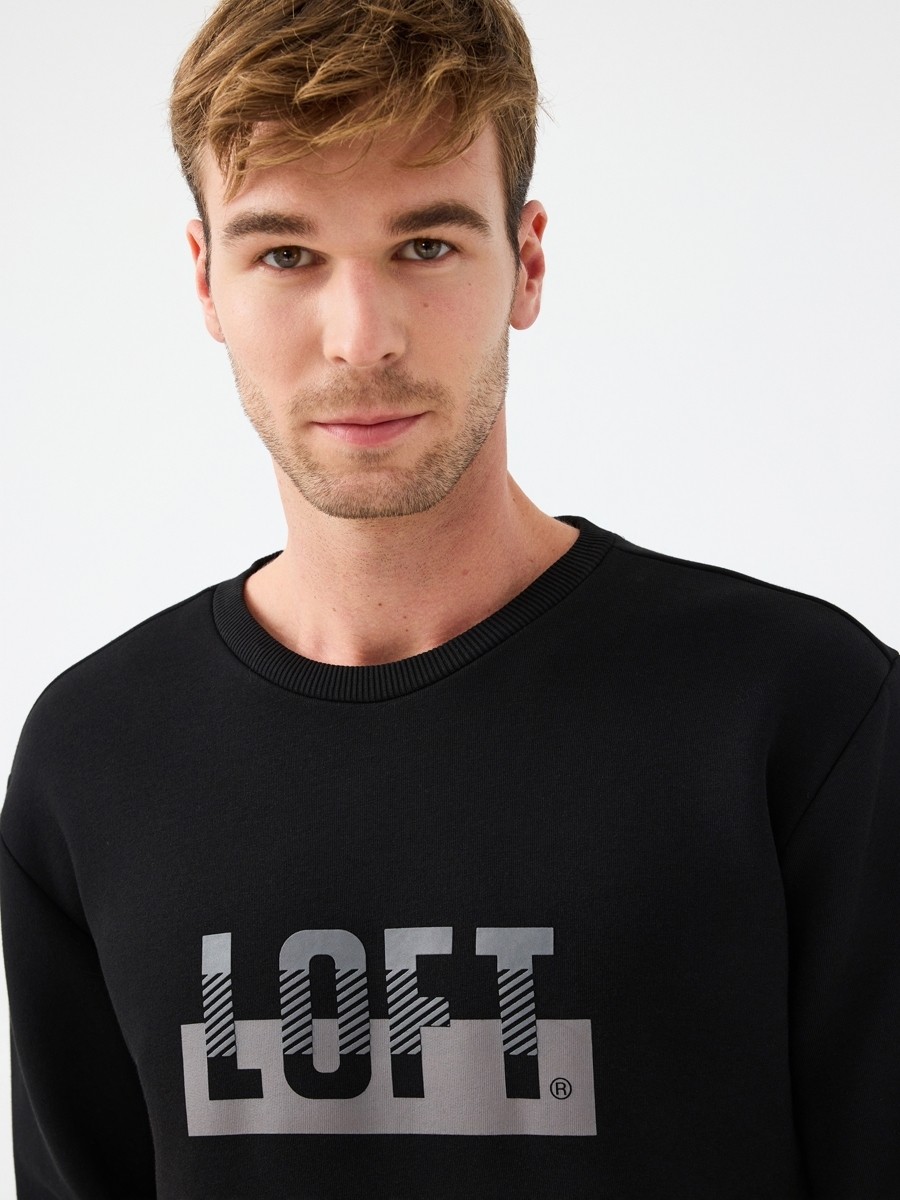 Loft Regular Fit Erkek Sweatshirt görsel 4