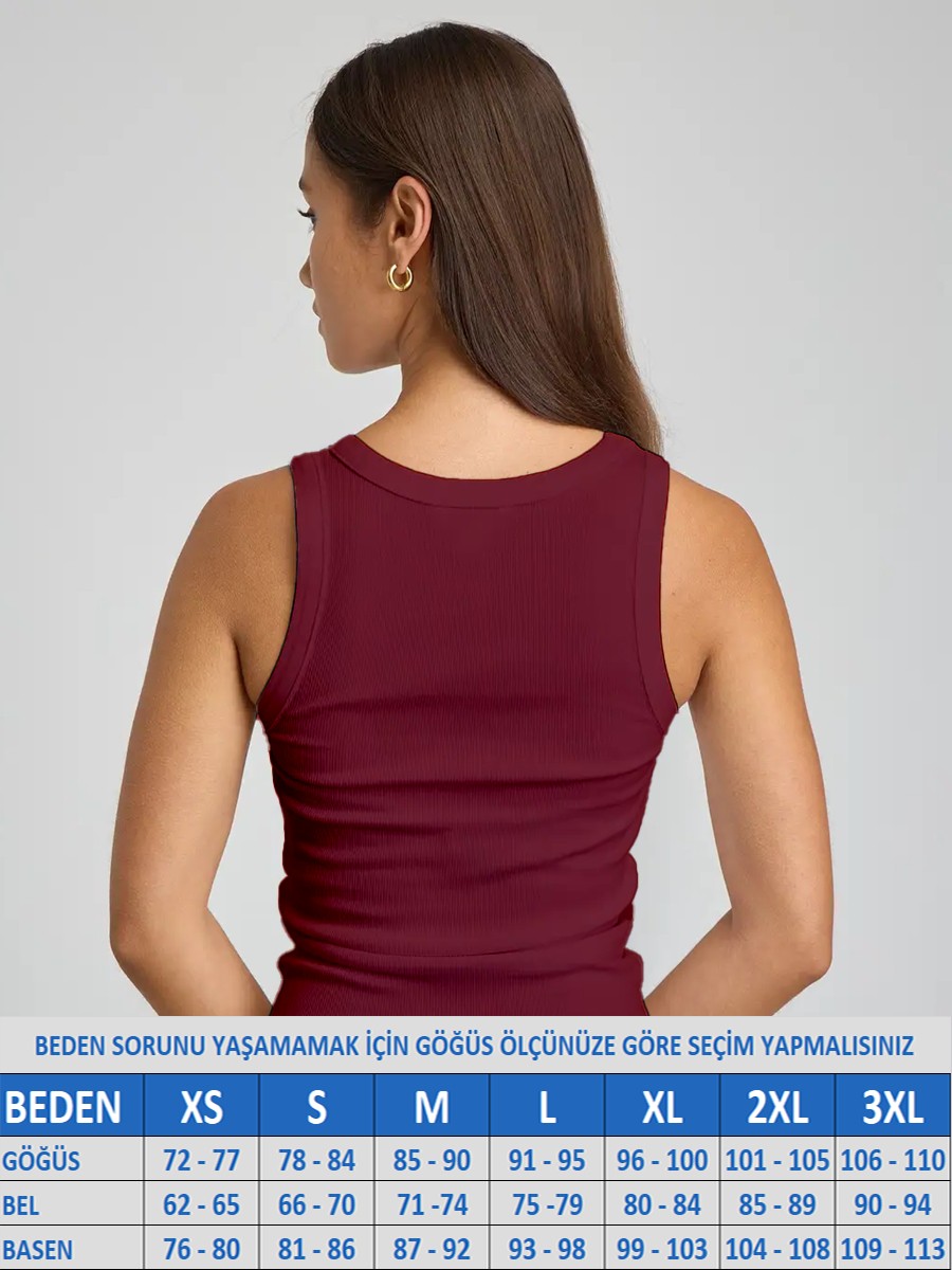Novelle Geniş Askılı Fitilli Atlet görsel 3
