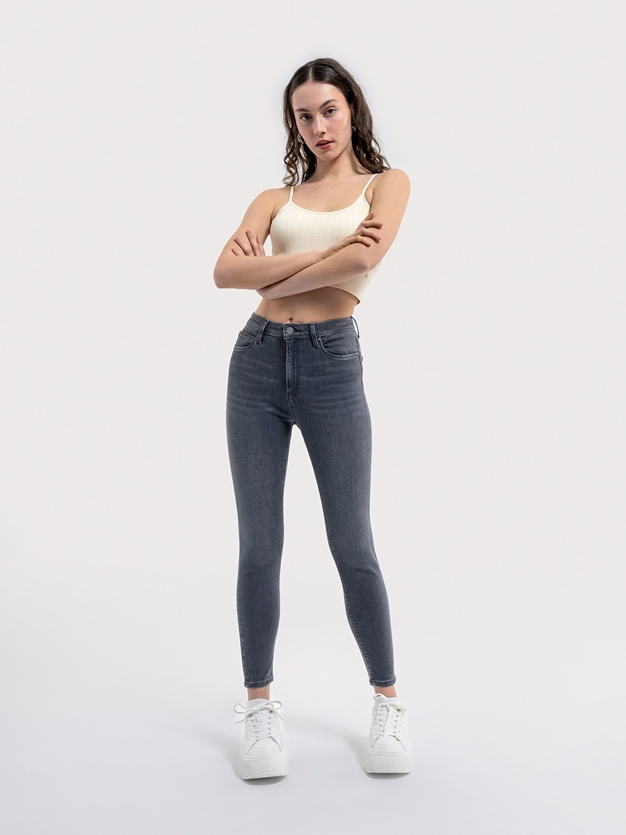 Loft Natalie Skinny Fit Kadın Pantolon görsel 6