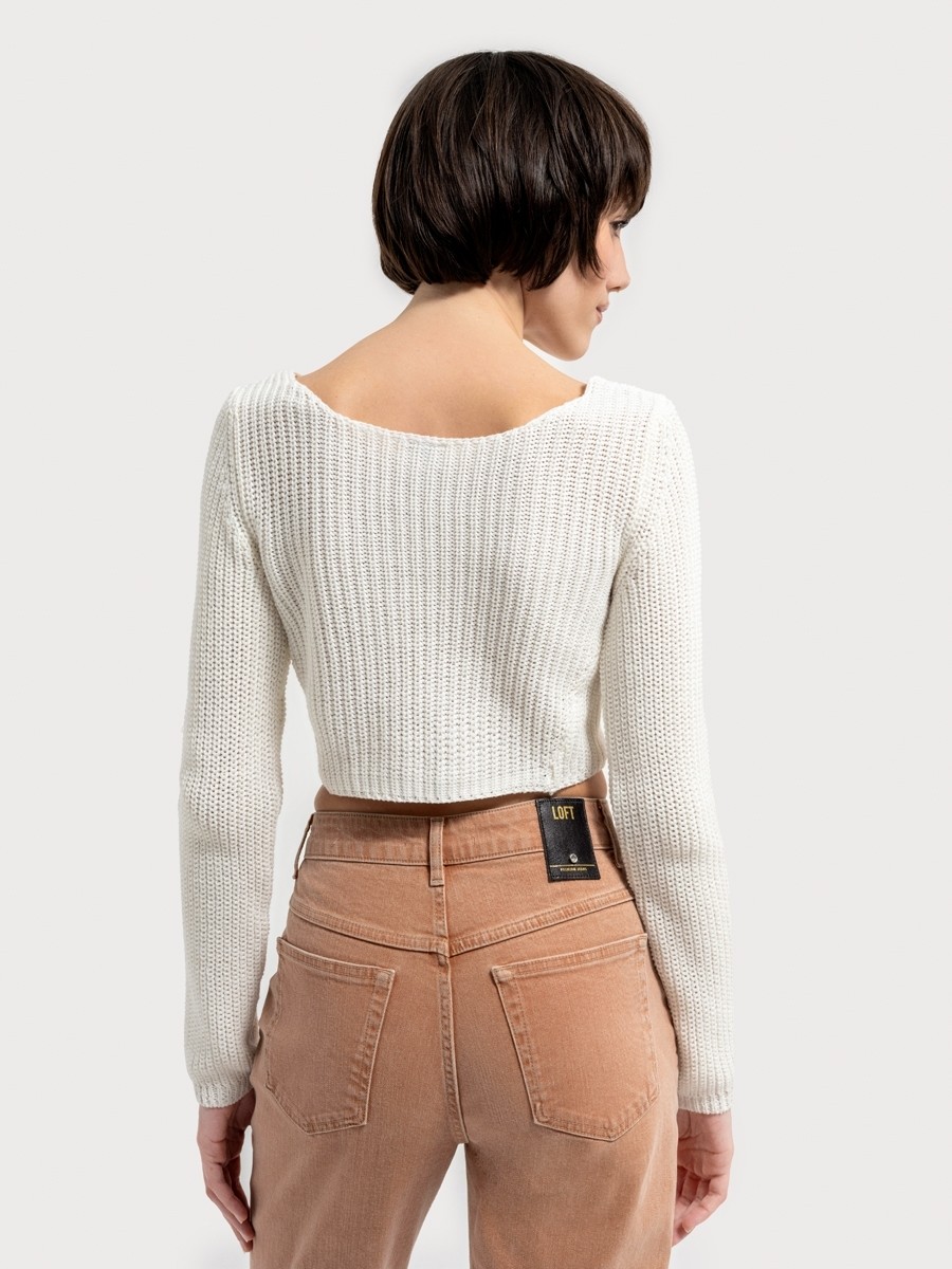 Loft Crop Kadın Hırka görsel 8