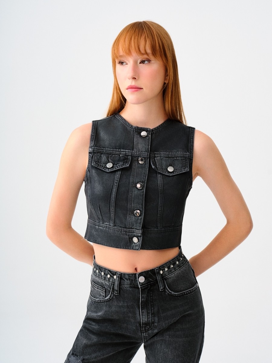 Loft Slim Fit Kadın Yelek görsel 6