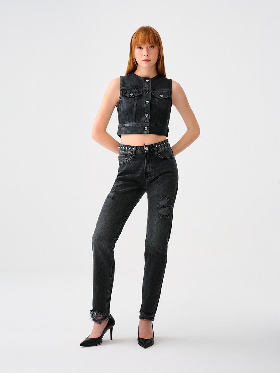 Loft Slim Fit Kadın Yelek görsel 7