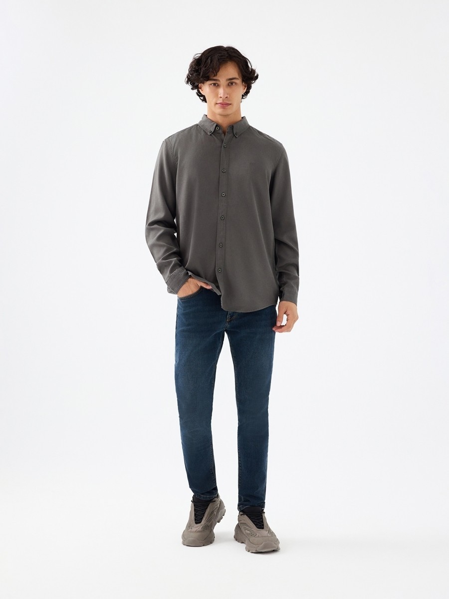 Loft Regular Fit Erkek Gömlek U.kol görsel 7