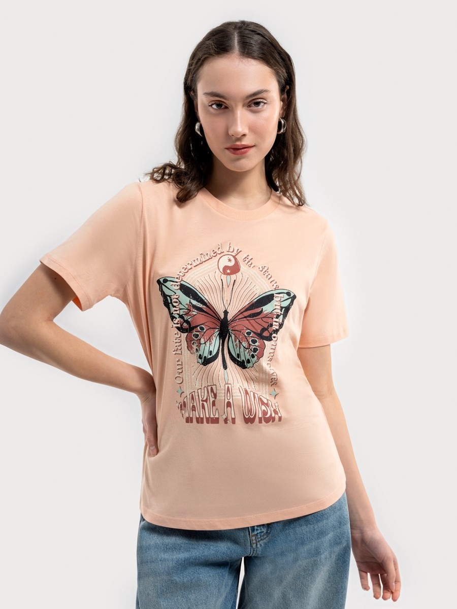Loft Loose Fit Kadın Tshirt Lf2035231 Lf203523121 görsel 6