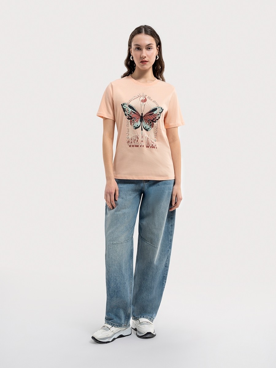 Loft Loose Fit Kadın Tshirt Lf2035231 Lf203523121 görsel 7