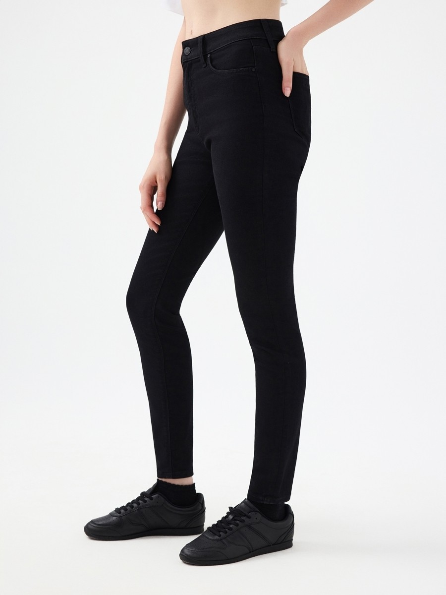 Loft Kadın Jean Pantolon Siyah LF2037054 görsel 8