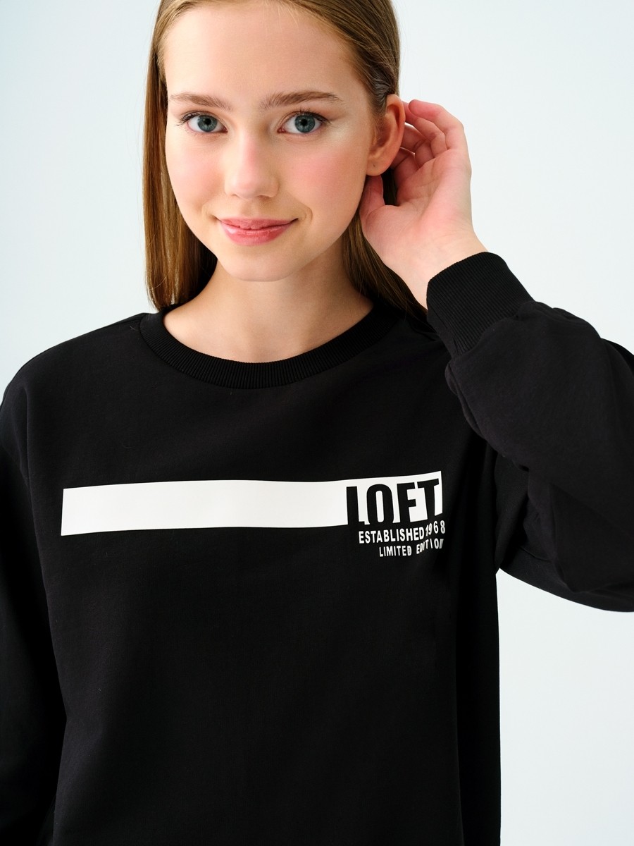 Loft Regular Fit Kadın Sweatshirt görsel 4
