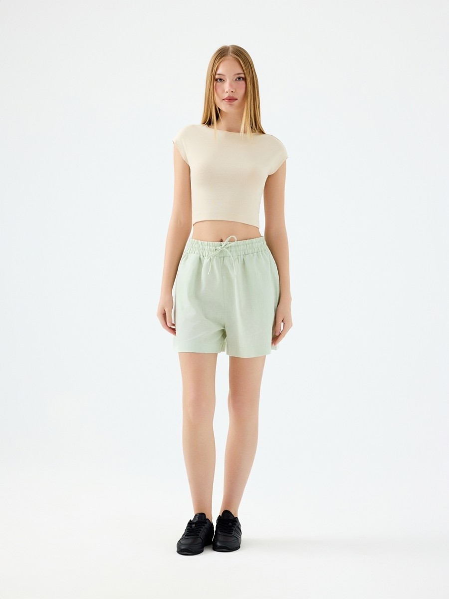 Loft Regular Fit Kadın Şort görsel 7