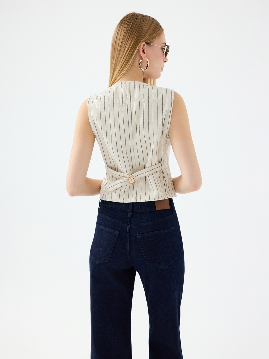 Loft Slim Fit Kadın Yelek görsel 3