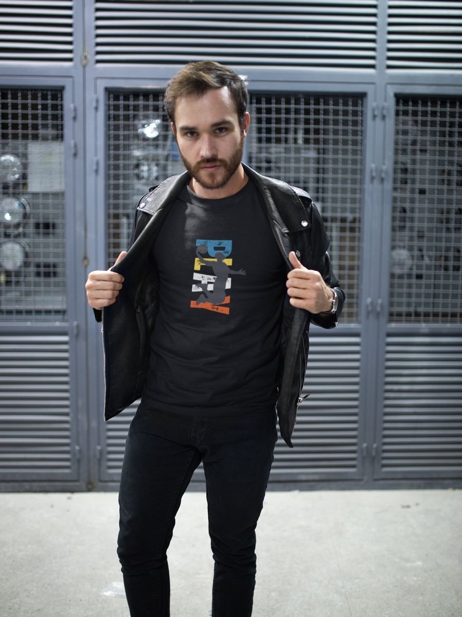 Fantastik Store Erkek Özel Baskılı Modern Fit %100 Pamuk Bisiklet Yaka T-Shirt görsel 2