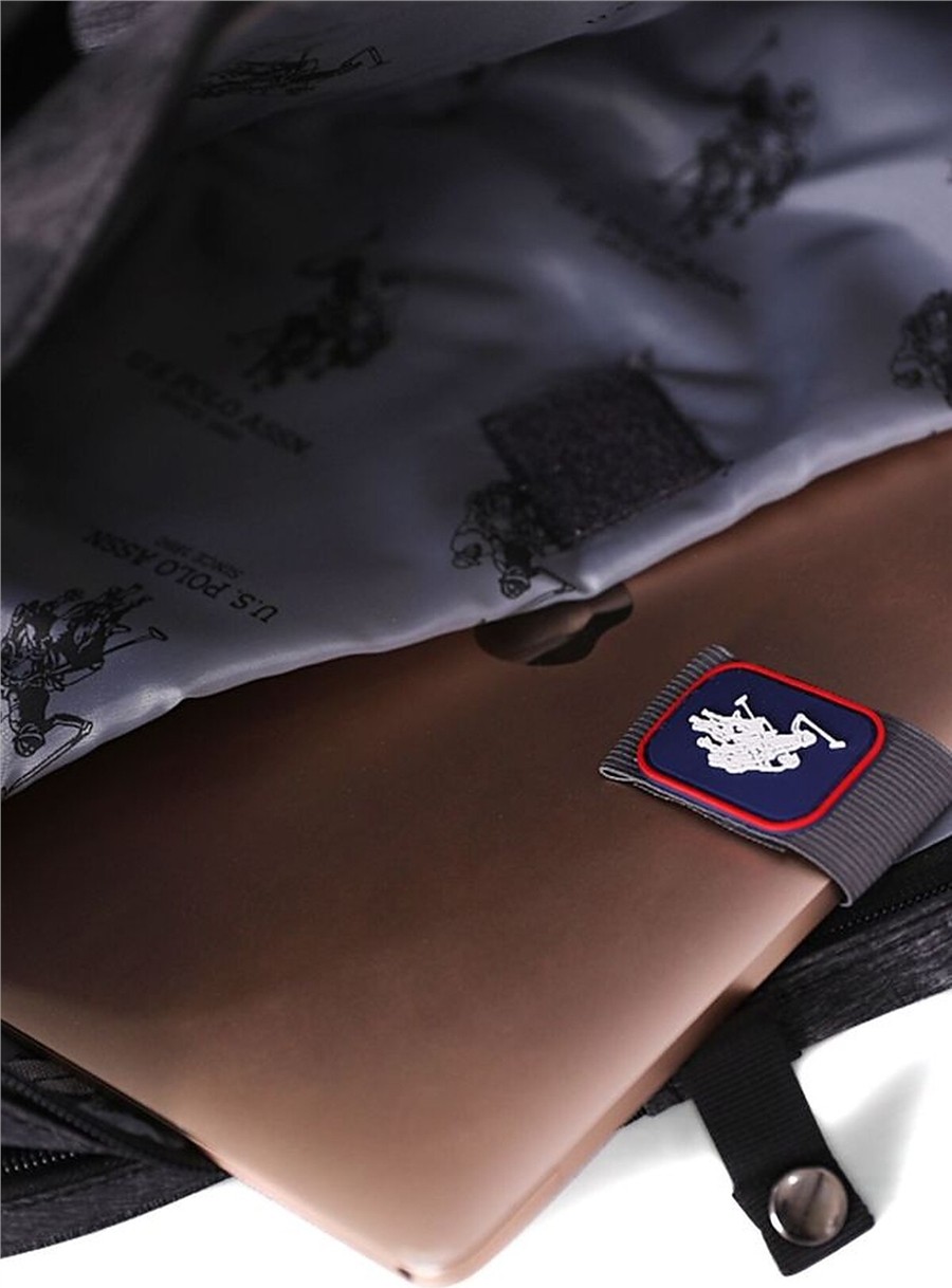 U.S. Polo Assn. Koyu Gri Unisex Laptop & Evrak Çantası PLEVRYD2352 görsel 3