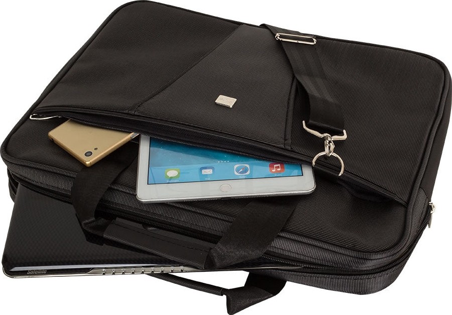BloominBag Noirshield 17" Siyah Laptop Çantası / Gaming Laptop görsel 4