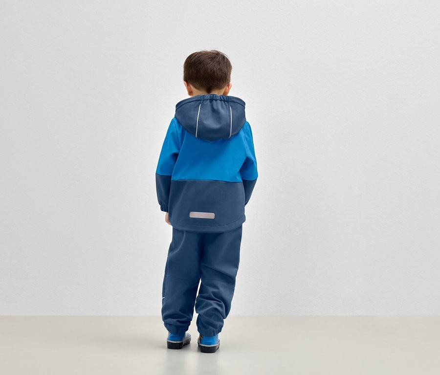 Tchibo Çocuk Softshell Ceket, Mavi görsel 8