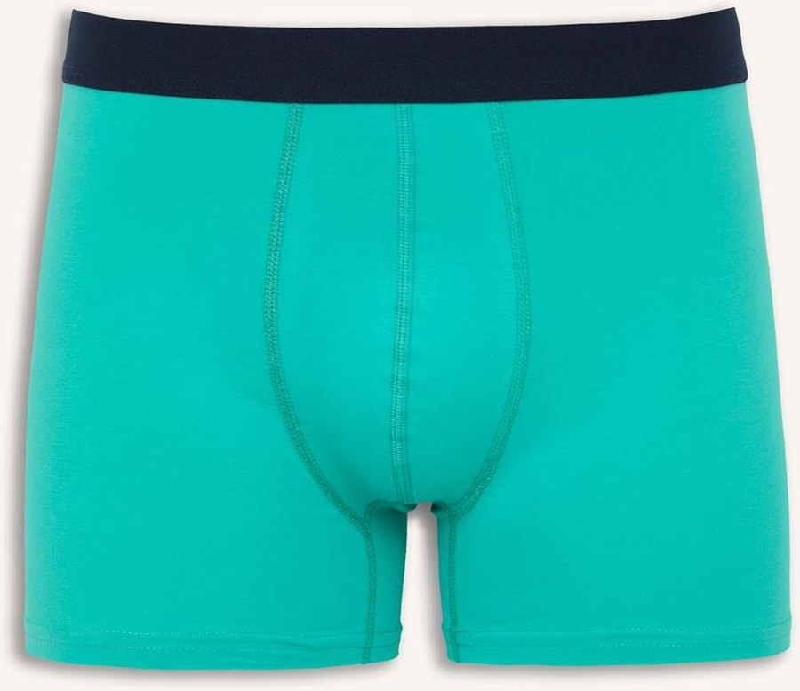 DeFacto Regular Fit Desenli 3'lü Boxer E3364AX26SP görsel 5