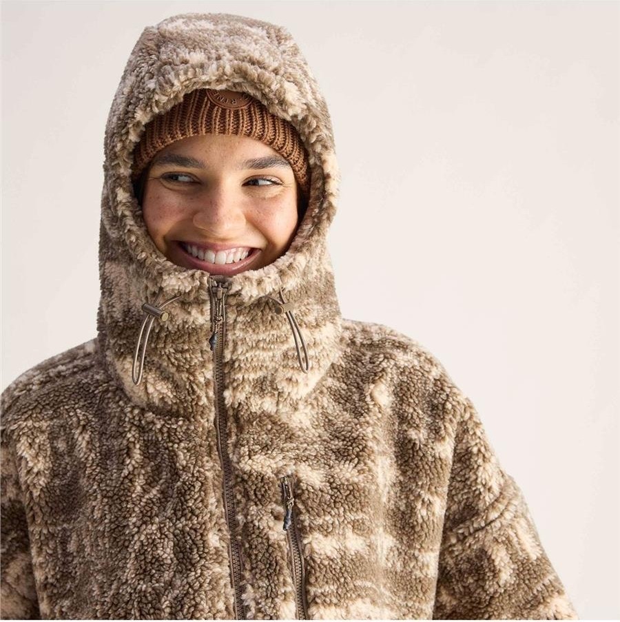 adidas by Stella McCartney JM3675 adidas By Stella McCartney Full-Zip Printed Winter Fleece görsel 8