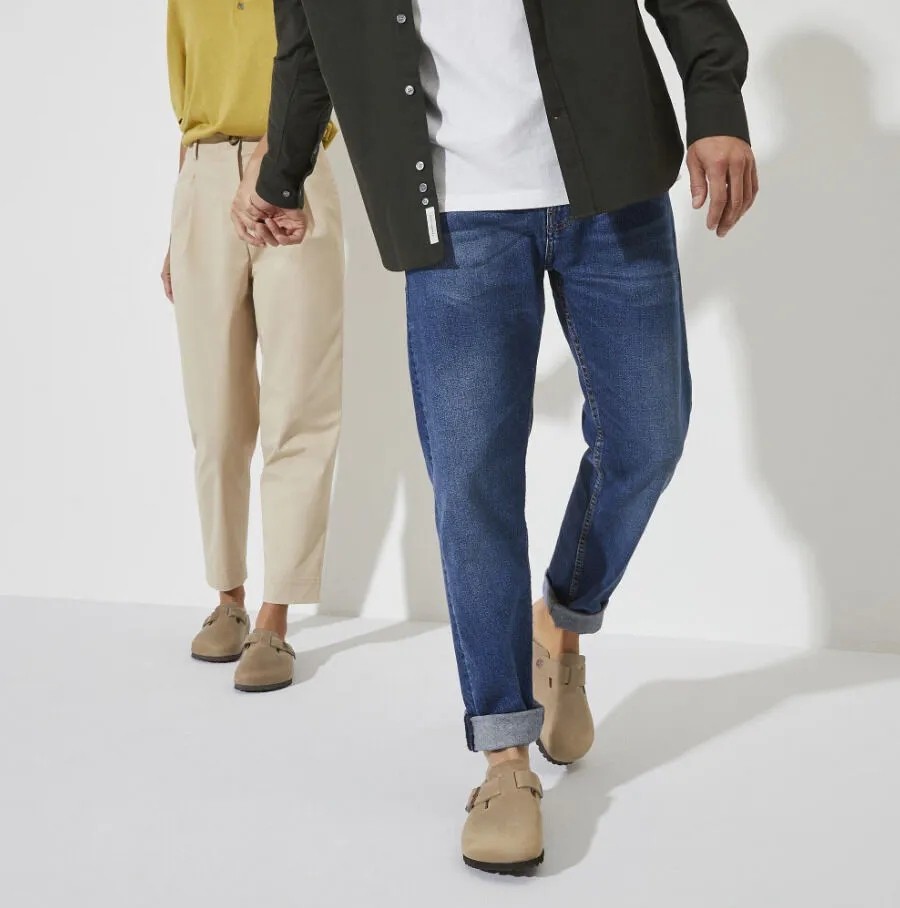 Birkenstock BOSTON LEOI Kahverengi Terlik 0960813 Erkek Günlük Kullanım İçin Konforlu Tasarım görsel 8