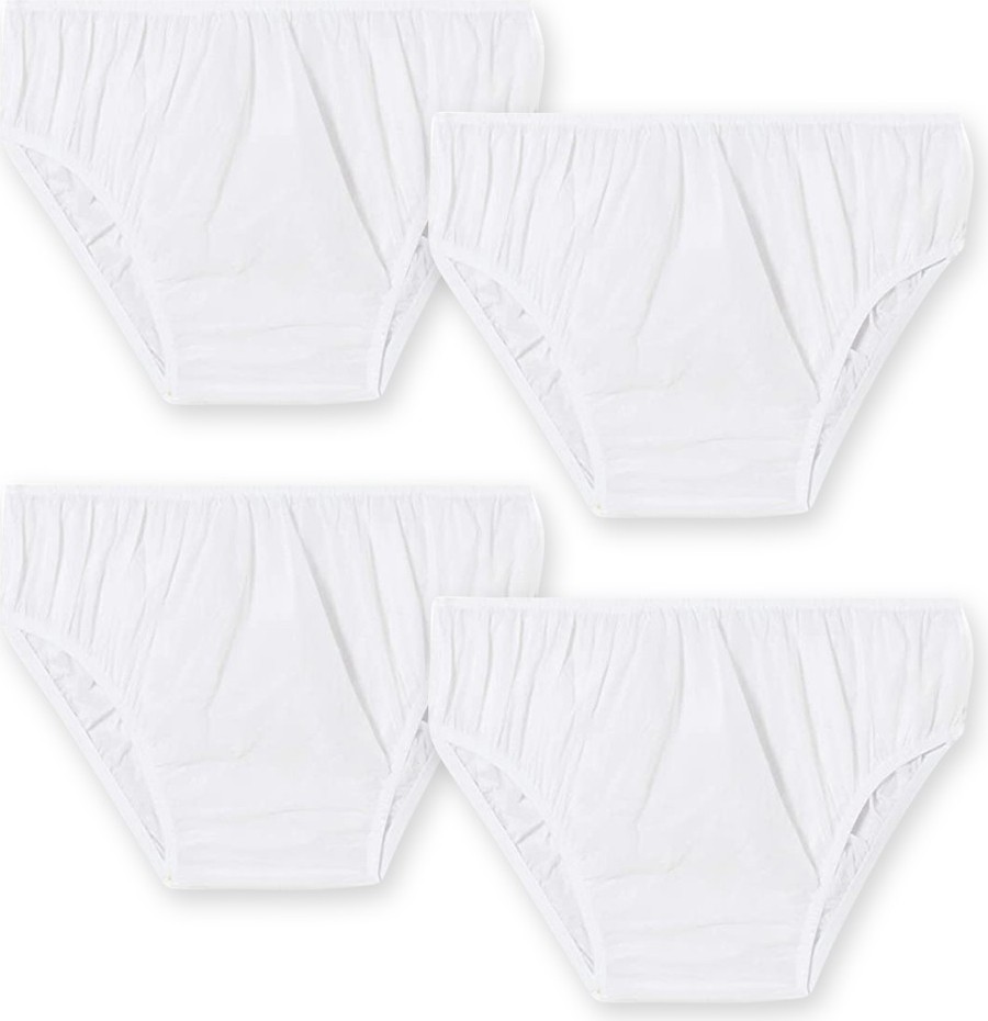Sema Baby Luna Tek Kullanımlık Lohusa Külodu Medium 4'lü Paket - Beyaz