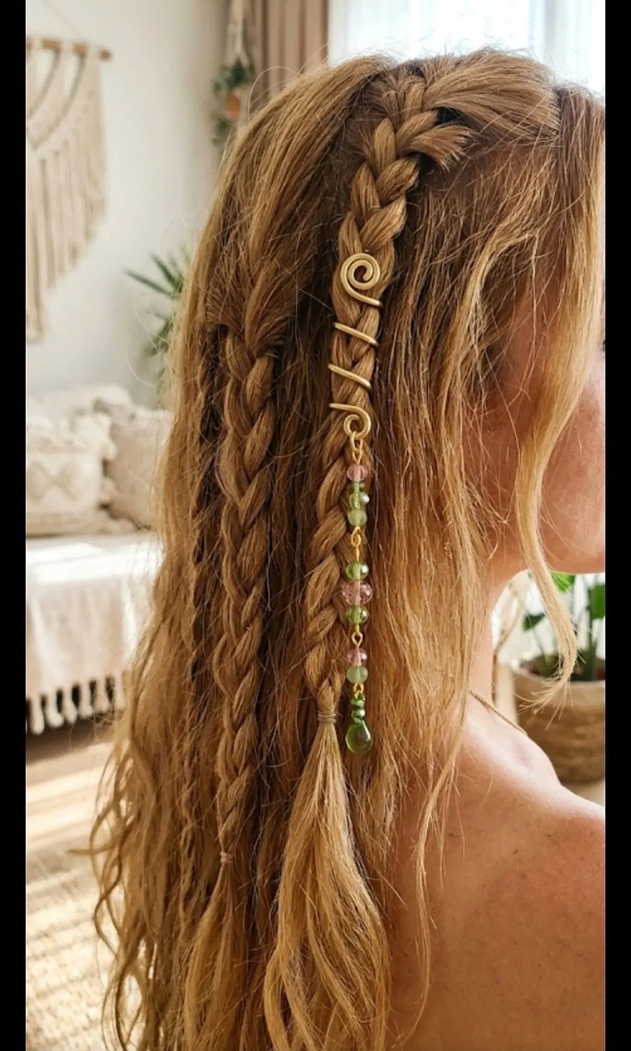 Hb Tasarım Hair Cuff Saç Aksesuarı Saç Tokası Tinsel Cuff