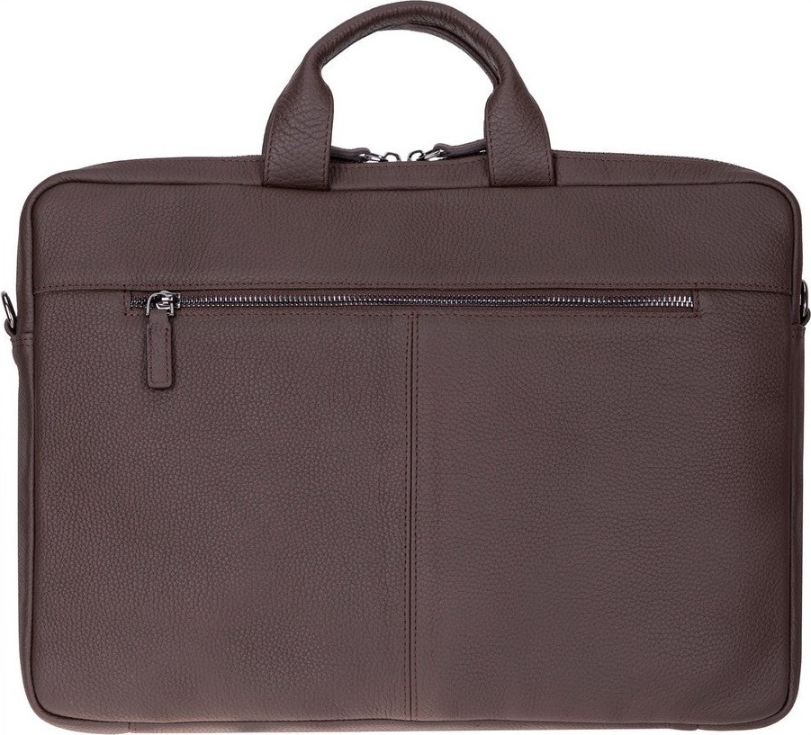 BloominBag Bloom Urban Shell Pro 16" Espresso Brown Hakiki Deri Laptop / Macbook Çantası