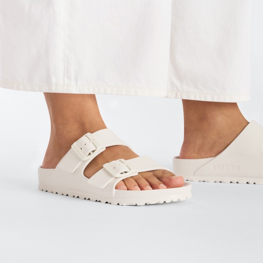 Birkenstock Arızona Eva Çift Bantlı Ekru Kadın Terlik 1027384 görsel 6
