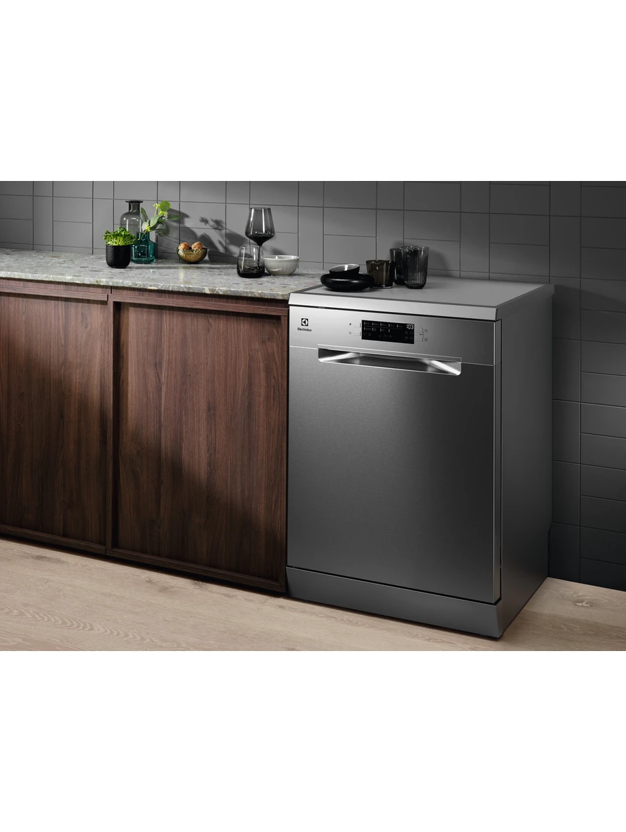 Resim Electrolux ESA47210SX 8 Programlı Bulaşık Makinesi 