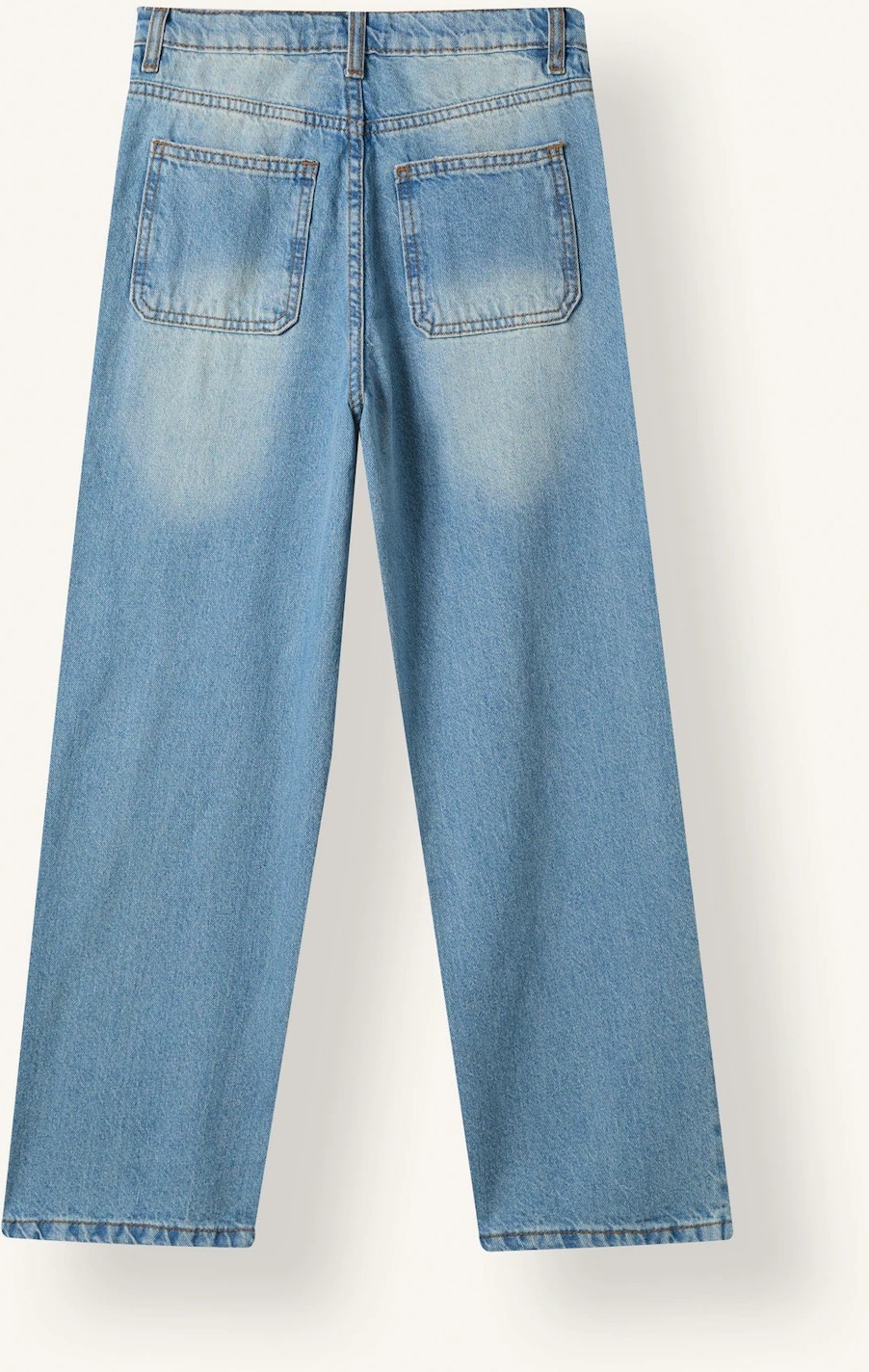 DeFacto %100 Pamuk Wide Leg Geniş Paça Jean Pantolon Erkek Çocuk D6844A825SM görsel 8