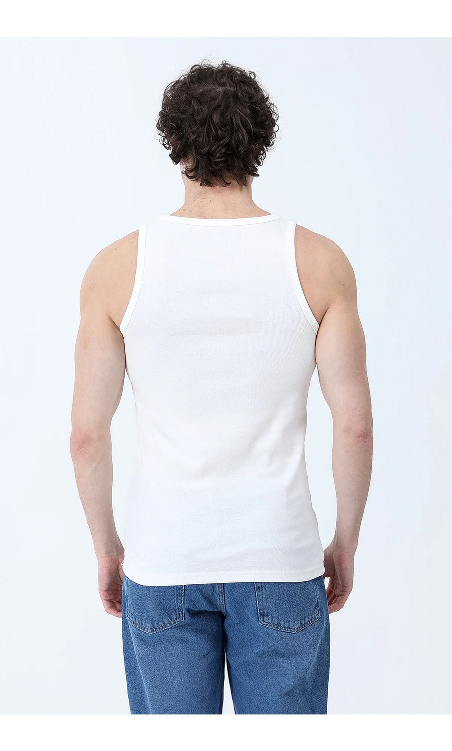 Erkek Halter Yaka Basic Sporcu Atlet Bej - 26Y 1008 görsel 6