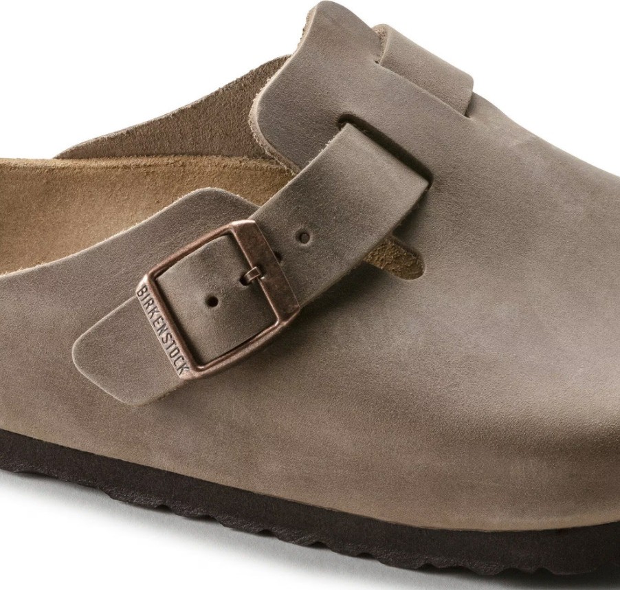 Birkenstock BOSTON LEOI Kahverengi Terlik 0960813 Erkek Günlük Kullanım İçin Konforlu Tasarım görsel 5