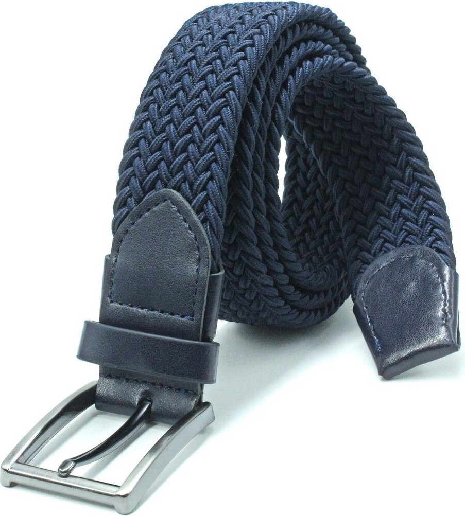Livize Örgü Lastik Kemer 3,5cm Lacivert