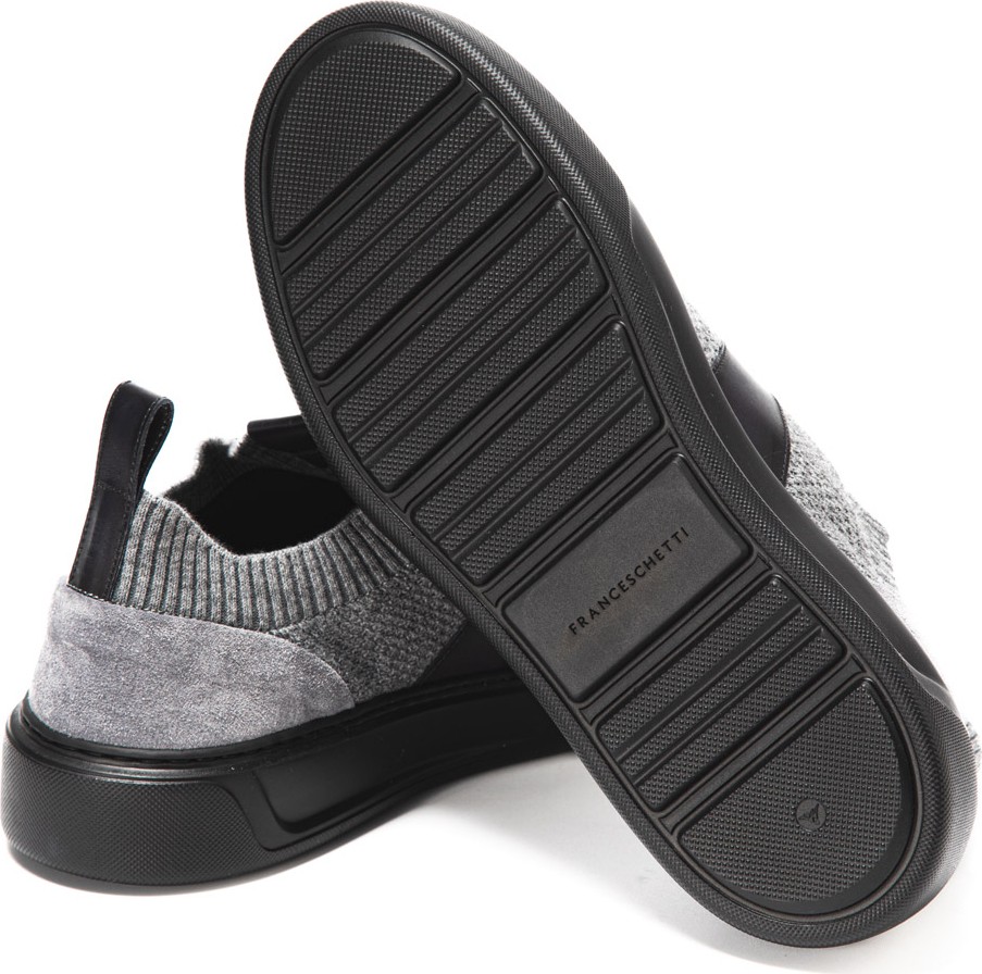 Franceschetti Erkek Oxford ( Klasik) 2259052.3520CI55 Franceschetti Camoscıo Grigio görsel 5