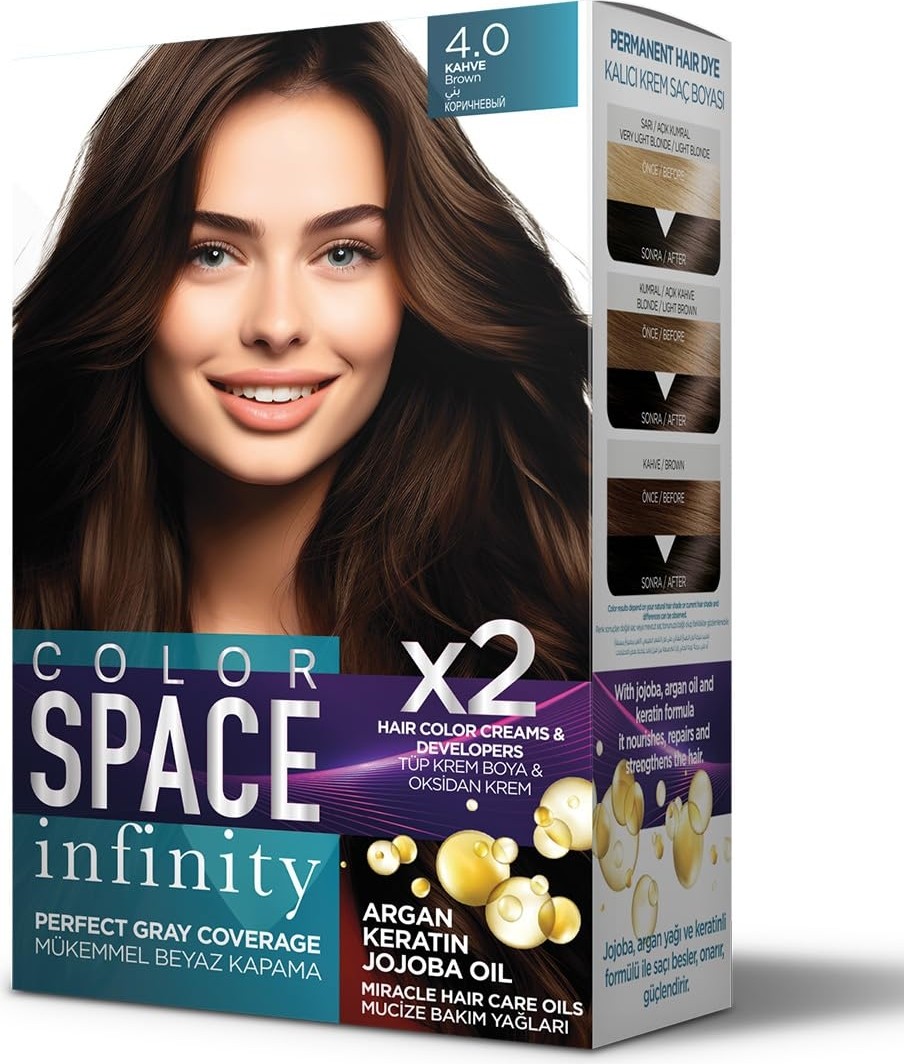 Die Grup Color Space Infınıty Set Saç Boyası 4.0 Kahve