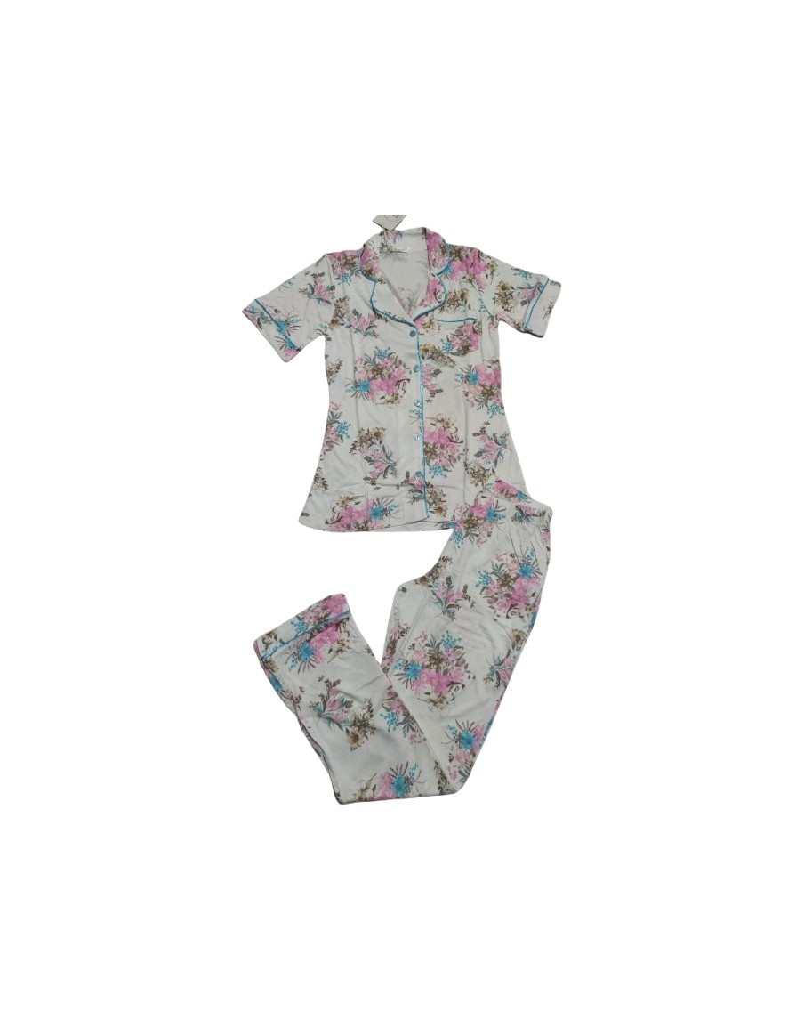 Dowry Flz 88-471 Kısa Kollu Bayan Pijama Takımı görsel 2