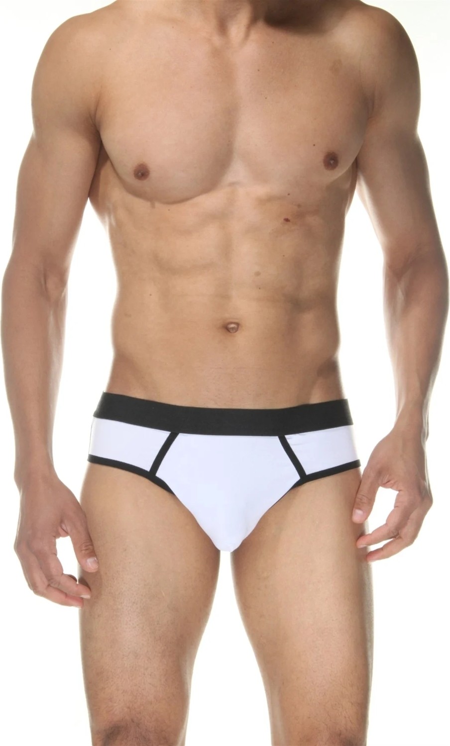 bebekokusu Beyaz Jockstrap Fantezi Iç Giyim görsel 3