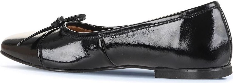 Bueno Shoes Siyah Rugan Deri Kadın Babet 01WD1302 01WD1302 görsel 4