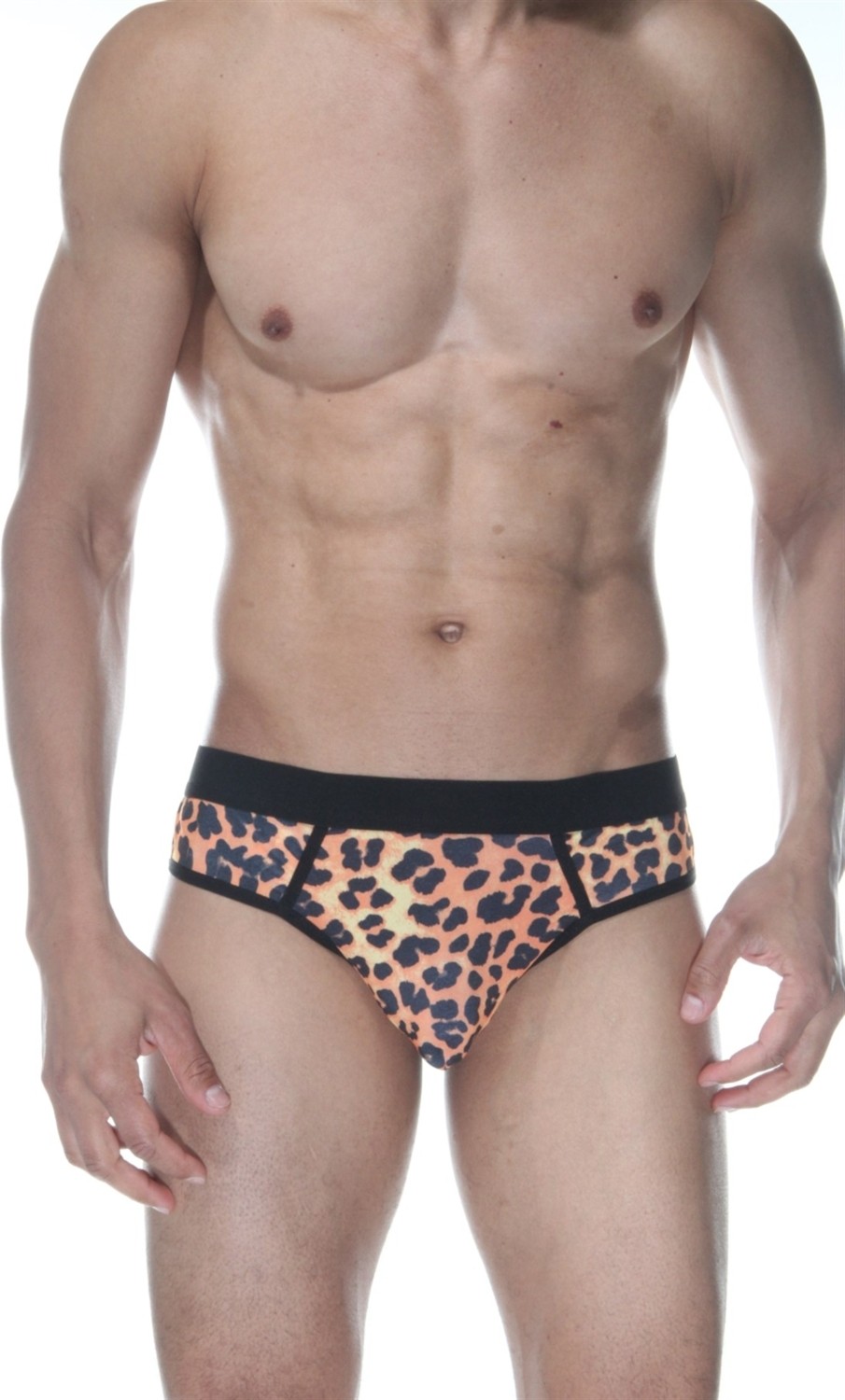 Marsilyan Leopar Jockstrap Fantezi Iç Giyim