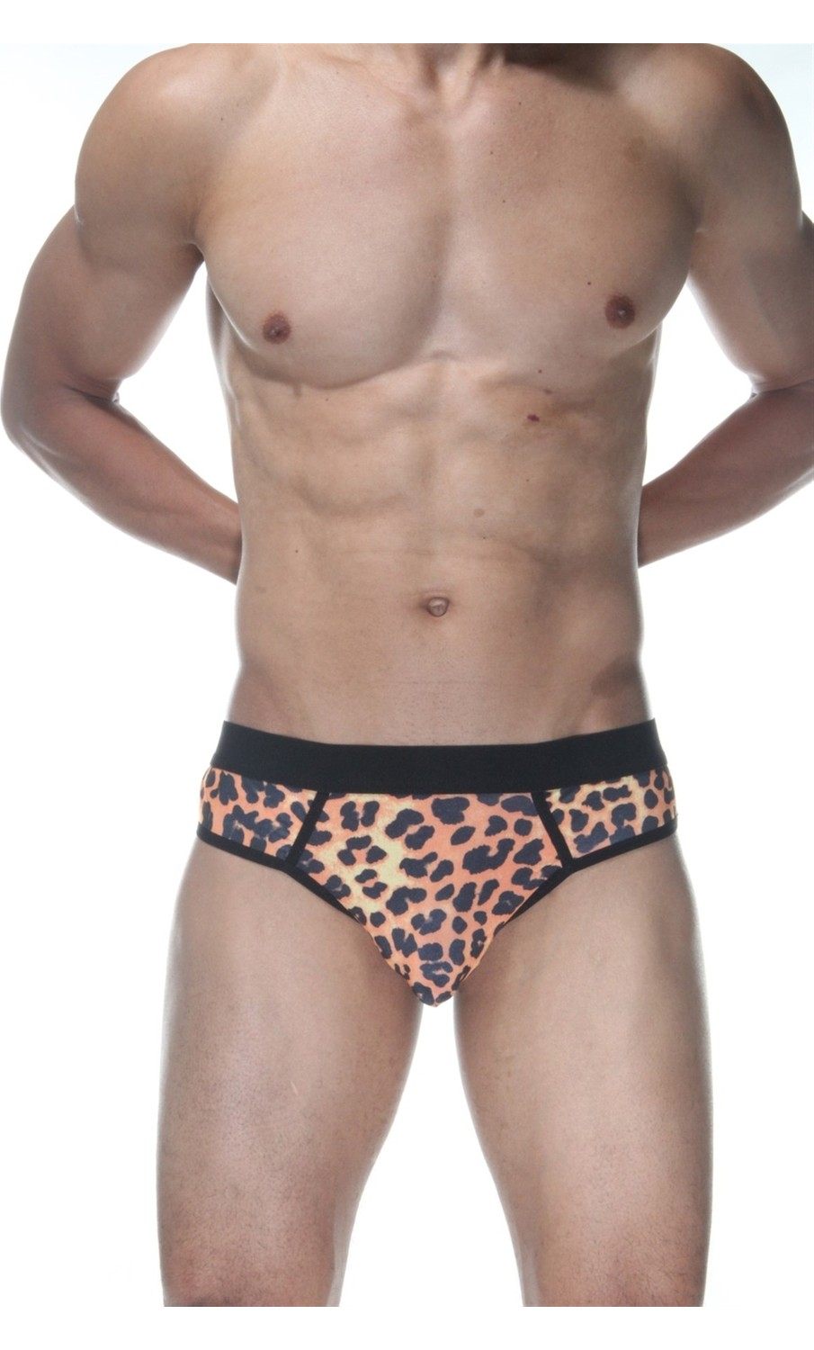 Marsilyan Leopar Jockstrap Fantezi Iç Giyim görsel 8