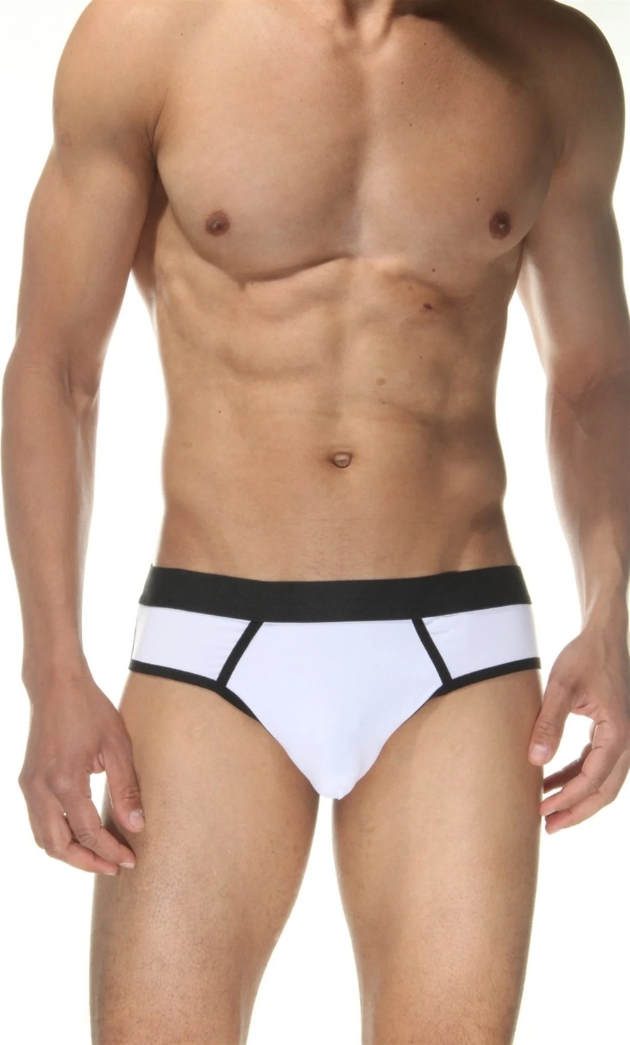 bebekokusu Beyaz Jockstrap Fantezi Iç Giyim görsel 4