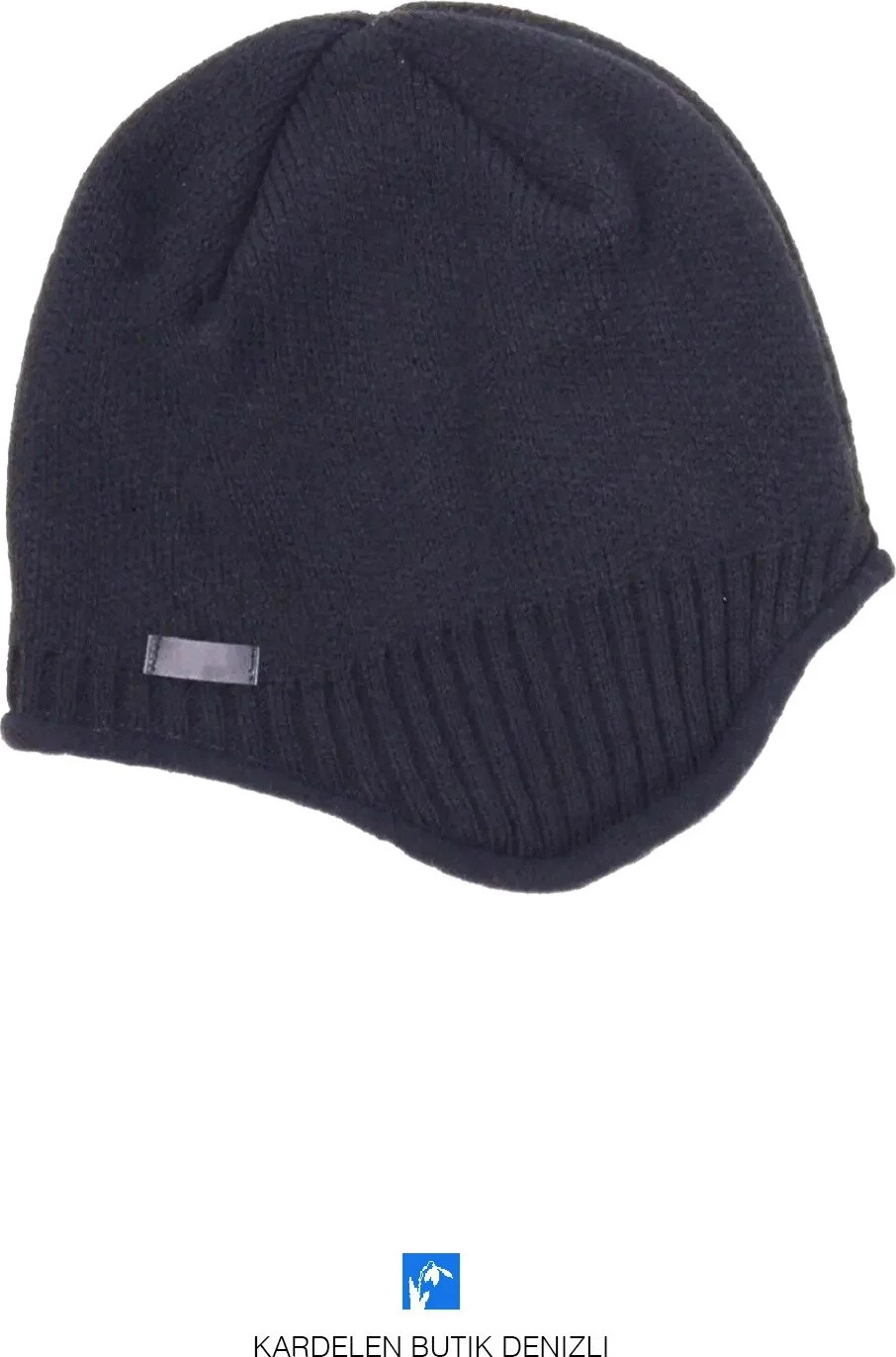 PIECE SIGNATURE Casual Içi Polarlı Kulaklı Akrilik Yün Bere ( Unisex )