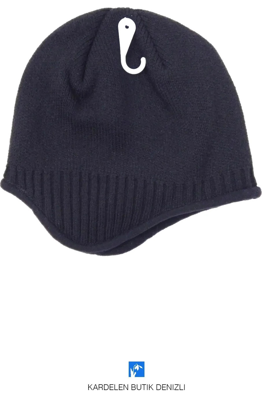 PIECE SIGNATURE Casual Içi Polarlı Kulaklı Akrilik Yün Bere ( Unisex ) görsel 3