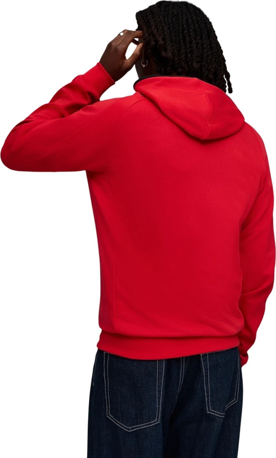 Puma Ferrari HDD Pm1 Sweat Jacket Kırmızı Erkek Sweatshirt görsel 2