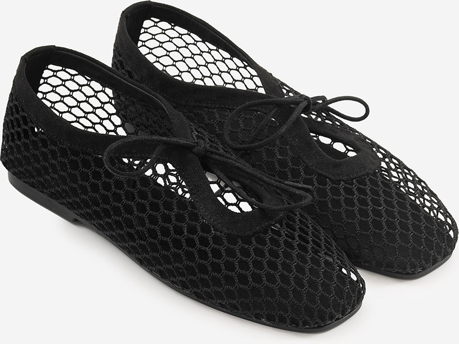 Shoemark Fila Bej File & Suni Süet Kadın Babet