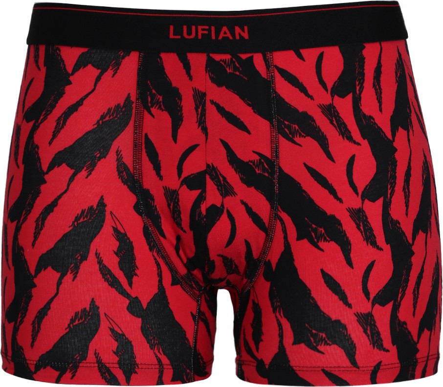 Lufian Cam Erkek Pamuklu Boxer Kırmızı