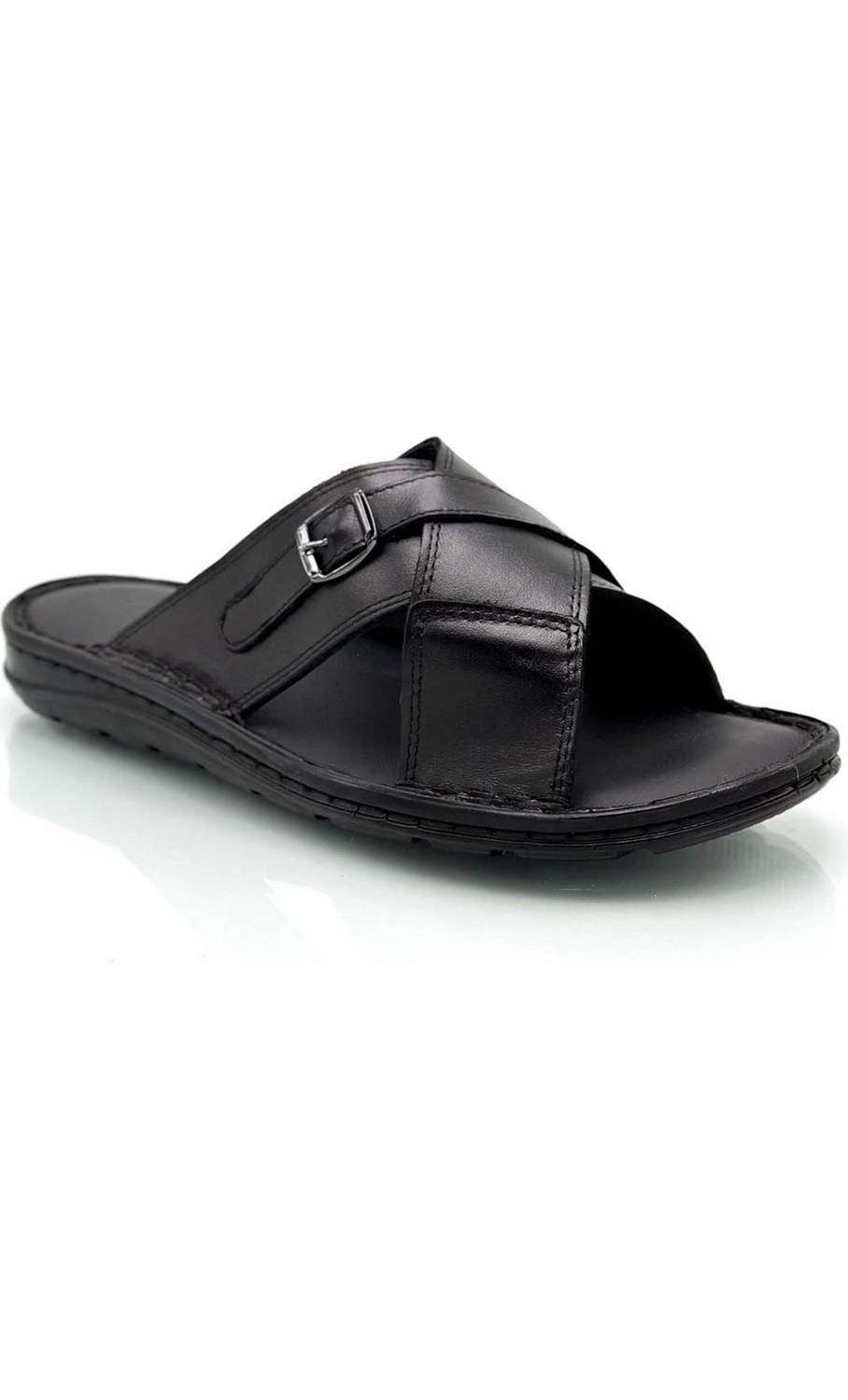 Sermoda Erkek Terlik Hafif Terlik Deri 3D Taba 1 görsel 8