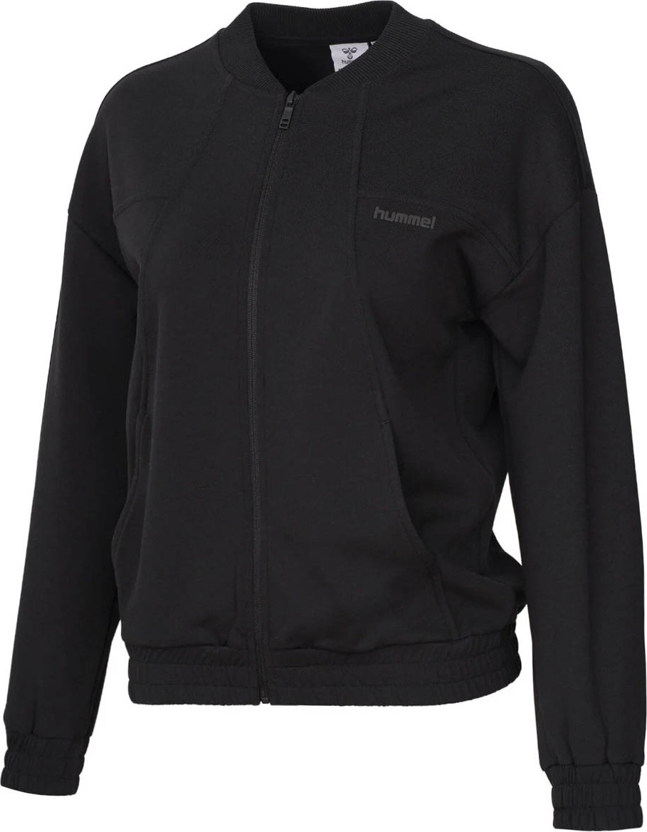 Hummel Astride Fermuarlı Siyah Kadın Sweatshirt 922543-2001 görsel 3