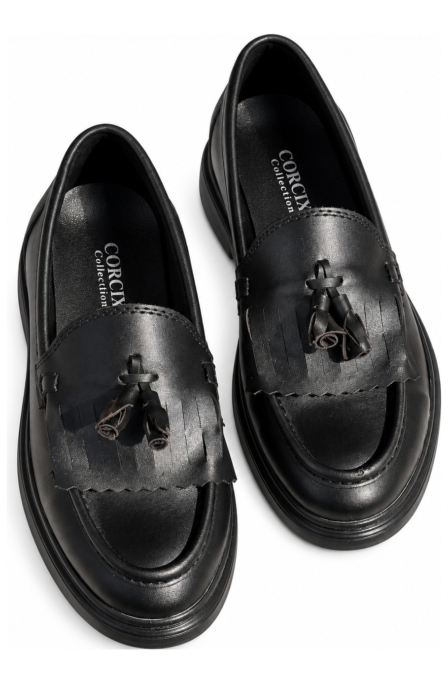 Yalçın Erkek Kalın Taban Püsküllü Kalın Taban Günlük Loafer Casual Ayakkabı görsel 8